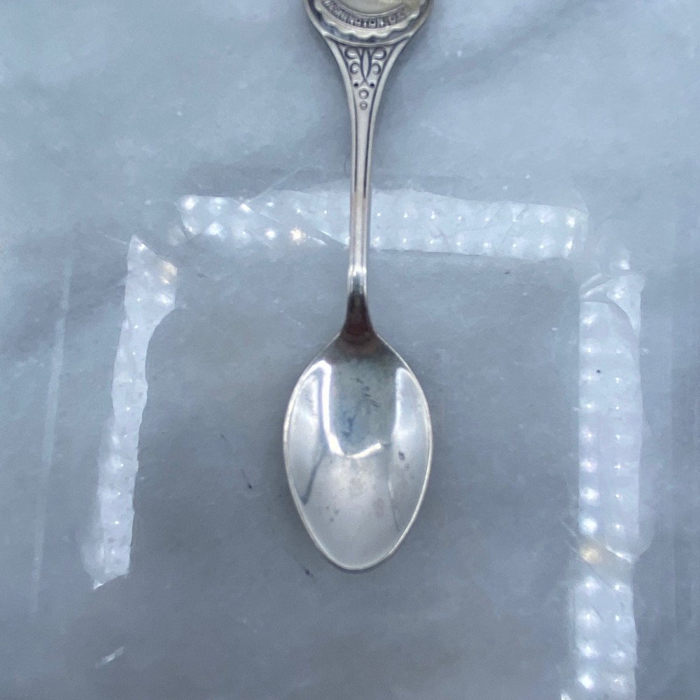 Bruce Sterling Souvenir Spoon Silver Washington DC Capitol Vintage 3.5" Collect